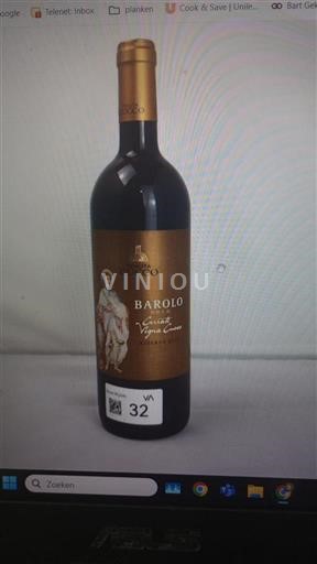 Piedmont Wines Barolo Tenuta Cucco Cerrati Vigna Cucco Riserva 2010
