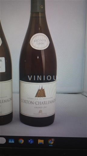 Burgundi Corton-Charlemagne Grand Cru Pierre André 2004