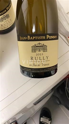 Borgogna Rully Jean-Baptiste Ponsot En Bas de Vauvry 2023