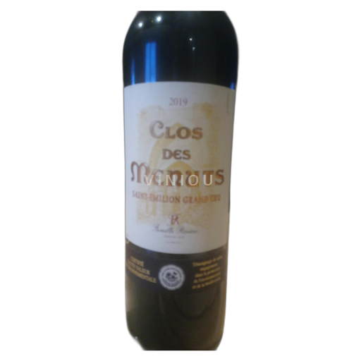 Burdeos Saint-Émilion Clos des Menuts Famille rivière 2019