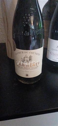 Rhône-dalen Côtes-du-Rhône-Villages La Cour du Couvent 2016
