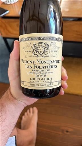 Borgoña Puligny-Montrachet Premier Cru Louis Jadot Les Folatières 2022