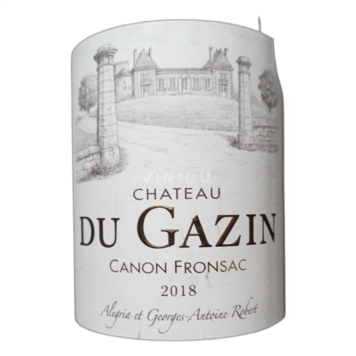 Bordeaux Ospecificerad Chateau du Gazin 2018