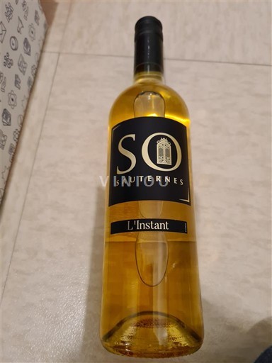 Bordeaux Sauternes SO Sauternes L'Instant 2020