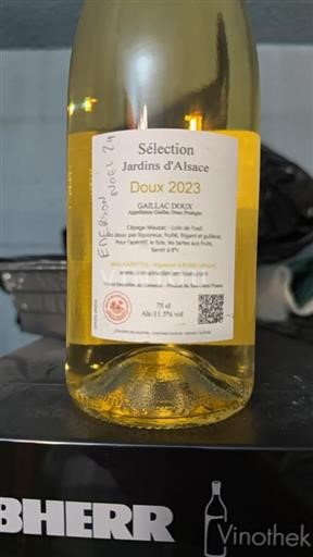 Sud-Ouest Gaillac Domaine Des Terrisses Sélection Jardins d'Alsace 2023