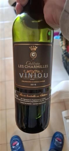 Burdeos Blaye-Côtes de Burdeos Château Les Charmilles 2016