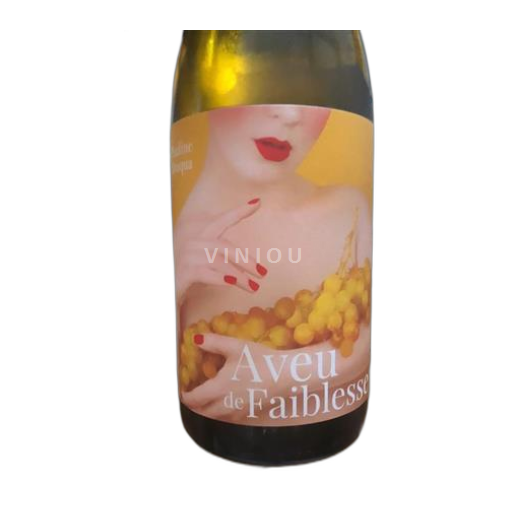 Vin Blanc sec Aveu de Faiblesse Pauline Broqua 2023 France Sud-Ouest Vin de France