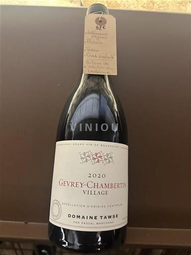 Burgundi Gevrey-Chambertin Domaine Tawse 2020