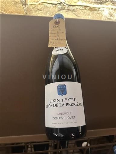 Borgogna Non specificato Premier Cru Domaine Joliet Clos de la Perrière 2022