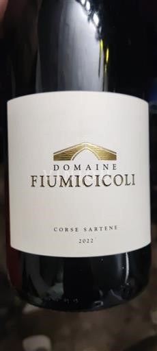 Corse Không được chỉ định Domaine Fiumicicoli 2022
