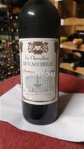 Bordeaux Le Chevalier Du Vauchelle 2000