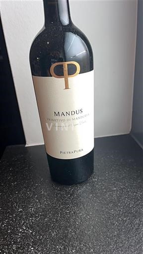 Apulia Primitivo di Manduria PietraPura Mandus 2022