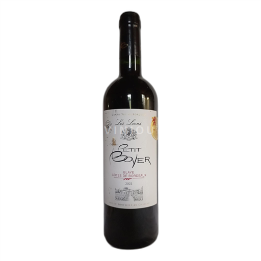 Bordeaux Blaye-Côtes-de-Bordeaux Château Petit Boyer Les Lions 2022
