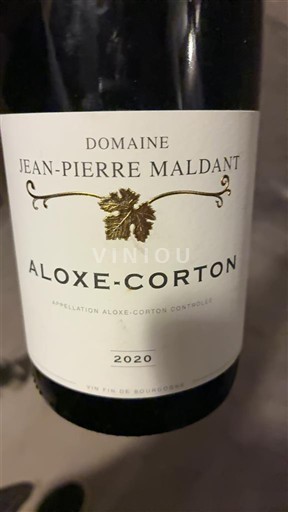 Burgundija Aloxe-Corton Domaine Jean-Pierre Maldant 2020