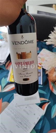 Bordeaux Saint-Émilion Vendôme 2006