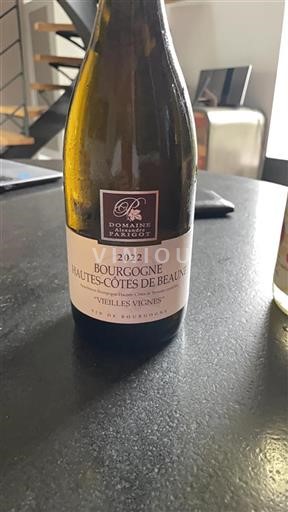 Borgoña Hautes Côtes de Beaune Domaine Alexandre Parigot Vielles Vignes 2022