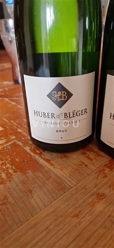 Alsace Crémant d'Alsace Huber & Bléger Ikke årgangsbestemt