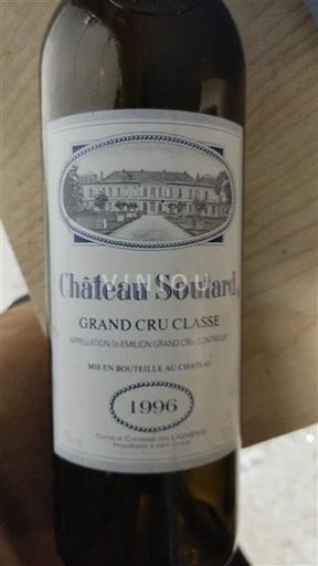 Burdeos Saint-Émilion Gran Cru Grand Cru Classé Château Soutard 1996