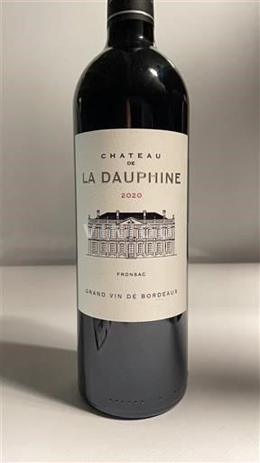 Bordeaux Fronsac Château La Dauphine 2020