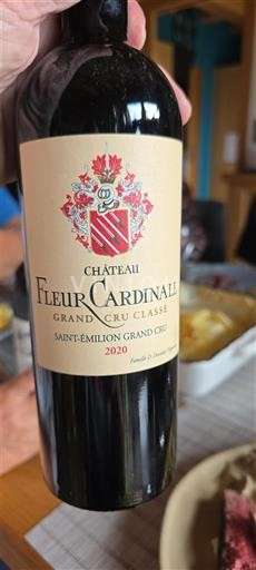 Bordeaux Saint-Émilion Grand Cru Grand Cru Château Fleur Cardinale 2020