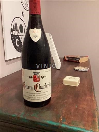 Bourgogne Gevrey-chambertin Armand Rousseau 2010