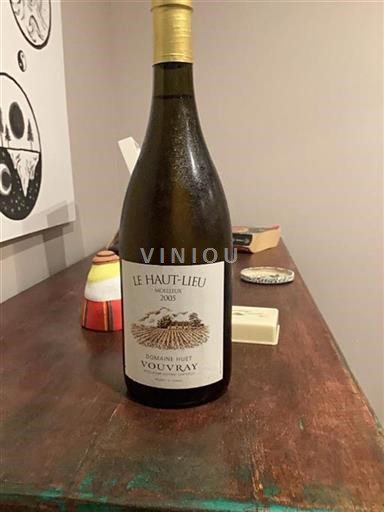 Loire Valley Vouvray Domaine Huet Le Haut-Lieu 2005