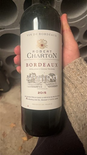 Bordeaux Robert Charton 2015
