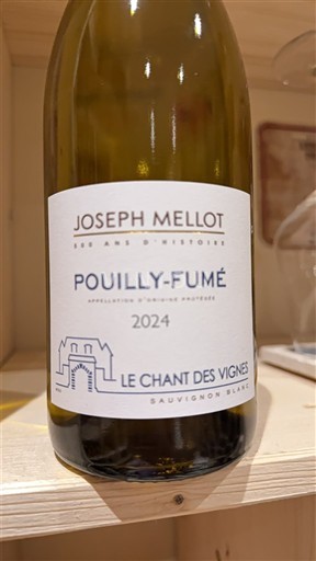 Loire-dalen Pouilly-fumé Joseph Mellot Le Chant des Vignes 2024