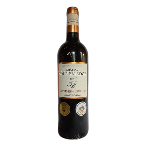 Bordeaux Saint-Émilion Grand Cru Château Tour Baladoz 2016
