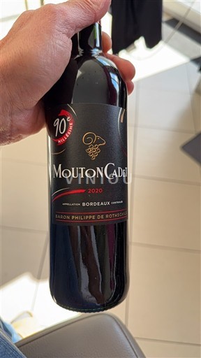 Bordeaux Baron Philippe de Rothschild Mouton Cadet 2020