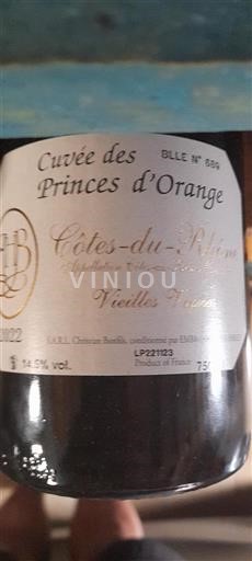 Rona dolina Côtes-du-Rhône Princes Orange Neleten.