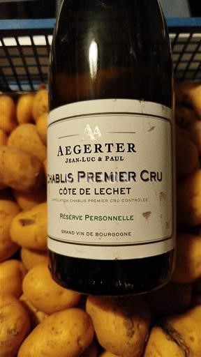 Borgoña Chablis Premier Cru Aegerter Jean-Luc & Paul Réserve Personnelle Sin añada