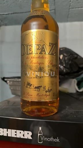 Rum Velho Depaz St Pierre Martinique 21a - 1984 Martinica Não especificado