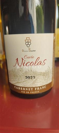 Loire Valley Not Specified Domaine Bouchet Nicolas 2023