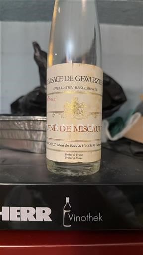 Eaux-de-vie Pomace brandy René de Miscault René de Miscault 31a France Alsace