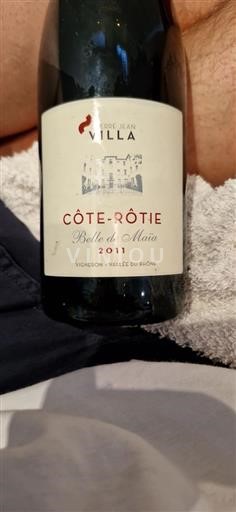 Rhônedalen Côte-rôtie Pierre Jean Villa Belle de Maïa 2011
