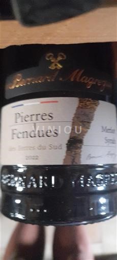 Languedoc und Roussillon Pays d'Oc Bernard Magrez Pierres Fendues 2022
