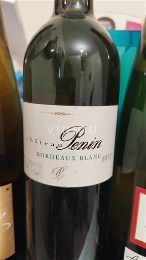 Bordeaux Bordeaux blanc Château Penin 2015