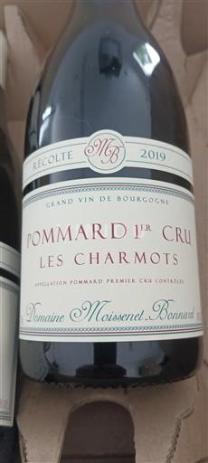 Bourgogne Pommard Premier Cru Domaine Moissenet-Bonnard Les Charmots 2019