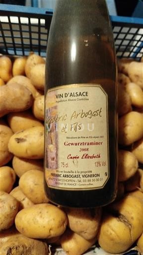 Alsace Frédéric Arbogast et Fils Elisabeth 2008