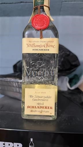 Spiritdranken Fruitbrandewijn Williams Birne Schladerer 20a Duitsland Baden-Württemberg