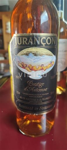 Sud-Ovest Jurançon Cave des Producteurs de Jurançon Prestige d'Automne 1995