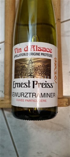 Alsace Grand Cru Ernest Preiss Particulière Non Millésimé