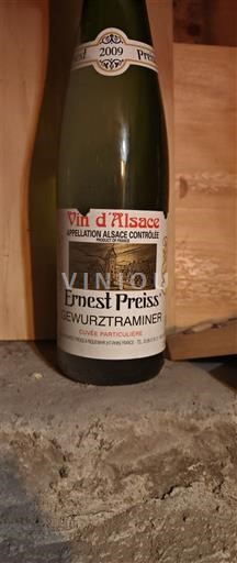 Alsace Grand Cru Ernest Preiss Particulière 2009