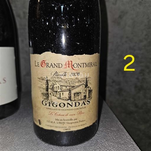 Rhône-dalen Gigondas Le Grand Montmirail Le Coteau de mon Père 2020