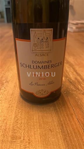 Elzas Pinot grigio Grand Cru Domaine S Schlumberger Les Princes Abbés 2018