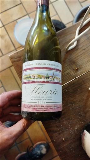 Beaujolais Fleurie Domaine Fernand Gravallon 1998