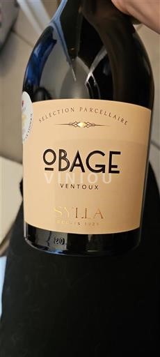 Rhône Valley Ventoux Sylla Obage 2023