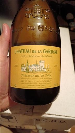 Údolí Rhôny Châteauneuf-du-Pape Château La Gardine des Générations Marie-Léonie 2013