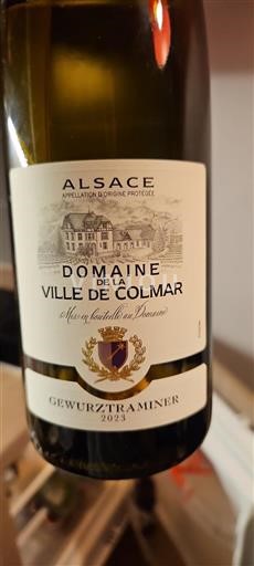 Alsace Grand Cru Domaine La Ville de Colmar Gewurztraminer 2023